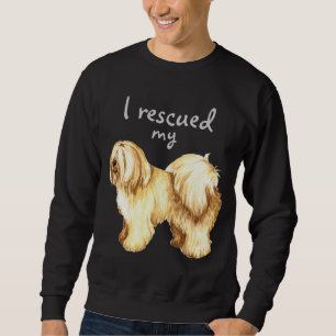 Rettung tibetanisches Terrier Sweatshirt