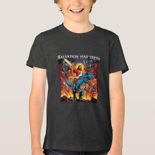 Rettung Tri-Blend Shirt (Vorderseite)
