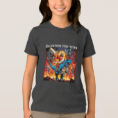 Rettung Tri-Blend Shirt (Vorderseite)