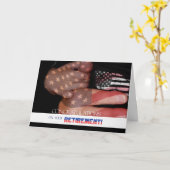 Rettung vom Service Patriotic Karte (Gelbe Blume)