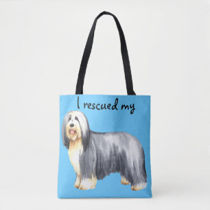 Rettung von Bartded Collie Tasche