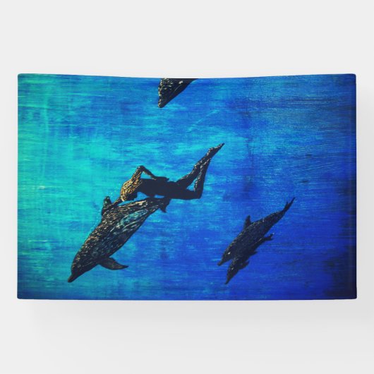 Rettung von Delfinen Banner (Horizontal)
