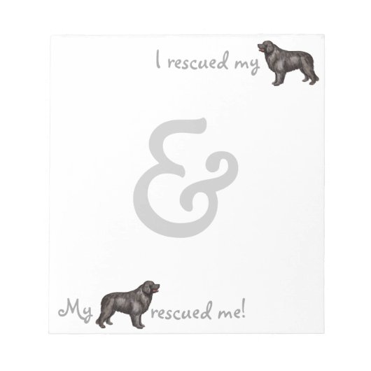 Rettung von Neufundland Notizblock (Vorderseite)