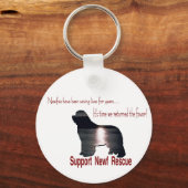 Rettung von Neufundland Schlüsselanhänger (Vorderseite)