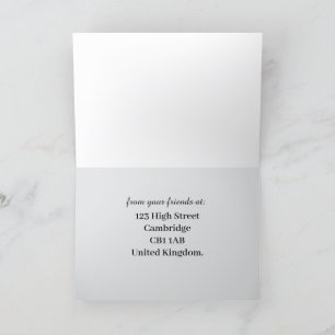 Rettung von Tieren Dankeskarte