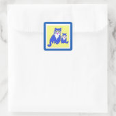 Rettung von Tieren in der Ukraine, Aufkleber auf d (Tasche)