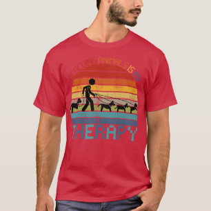 Rettung von Tieren Tierarbeit bei der Kontrolle vo T-Shirt