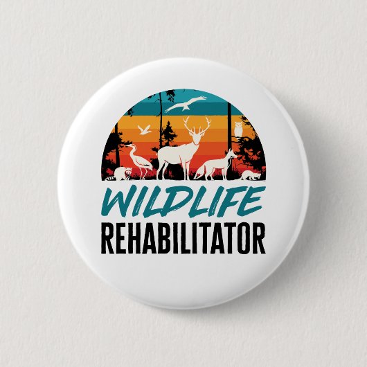 Rettung von Wildtieren Button (Vorderseite)