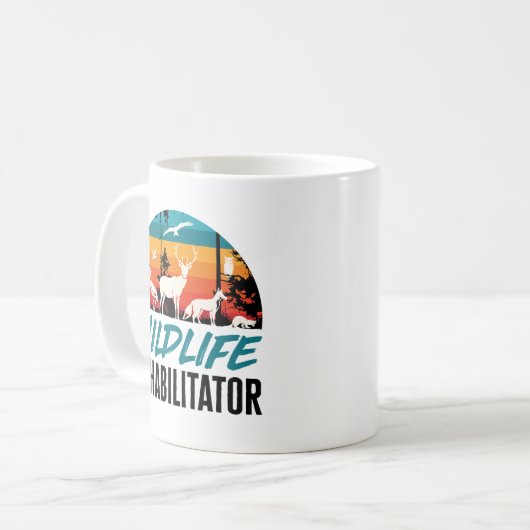 Rettung von Wildtieren Kaffeetasse (Vorderseite Links)