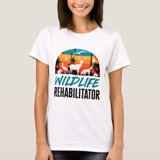 Rettung von Wildtieren T-Shirt (Vorderseite)