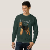 Rettung Walisers Terrier Sweatshirt (Vorne ganz)