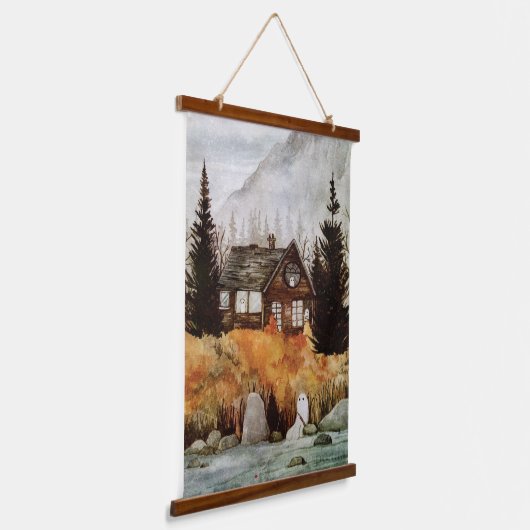 Rettung Wandteppich Mit Holzrahmen (Gewinkelt)