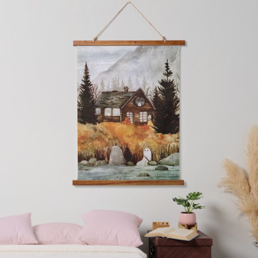 Rettung Wandteppich Mit Holzrahmen (Schlafzimmer)