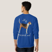 Rettungamerikanischer Foxhound Sweatshirt (Schwarz voll)