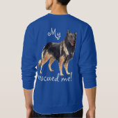 Rettungs-Belgier Tervuren Sweatshirt (Rückseite)