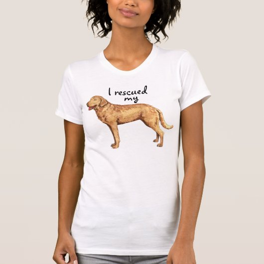 Rettungs-Chesapeake Bay-Retriever T-Shirt (Vorderseite)