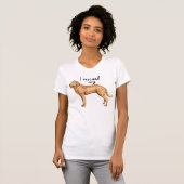 Rettungs-Chesapeake Bay-Retriever T-Shirt (Vorne ganz)