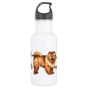 Rettungs-Chow Edelstahlflasche