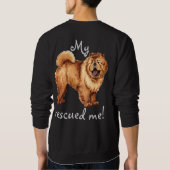 Rettungs-Chow Sweatshirt (Rückseite)