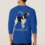 Rettungs-englischer SpringerSpaniel Sweatshirt (Rückseite)