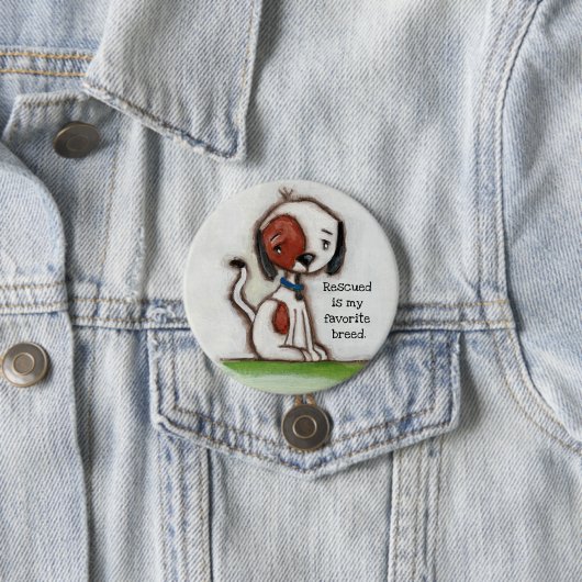 Rettungs-Freund - Knopf Button (Beispiel)