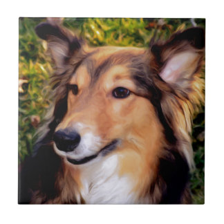 Rettungs-Hund Fliese