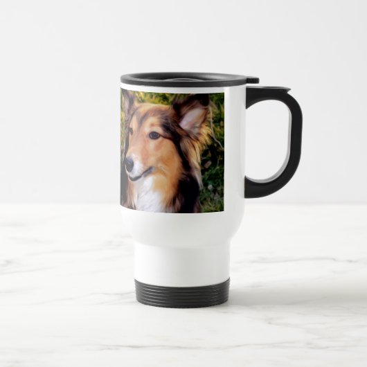 Rettungs-Hund Reisebecher (Rechts)