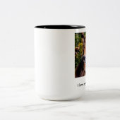 Rettungs-Hund Zweifarbige Tasse (Mittel)