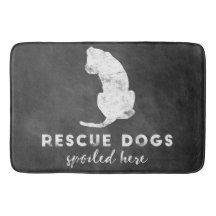 Rettungs-Hunde verdarben hier Vintage Tafel