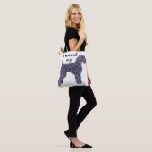 Rettungs-Kerry-Blau Tasche (Am Model)