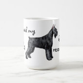 Rettungs-Riesenschnauzer Kaffeetasse (Mittel)