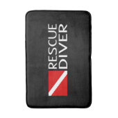 Rettungs-Taucher Badematte (Vorderseite Vertikal)