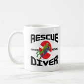 Rettungs-Taucher Kaffeetasse (Links)