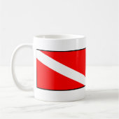 Rettungs-Taucher Kaffeetasse (Links)