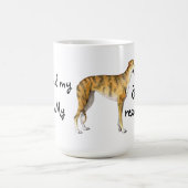 Rettungs-Windhund Kaffeetasse (Mittel)