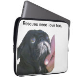 Rettungsbedarfs-Liebe auch. (Laptopabdeckung 13 Laptopschutzhülle (Vorne Rechts)