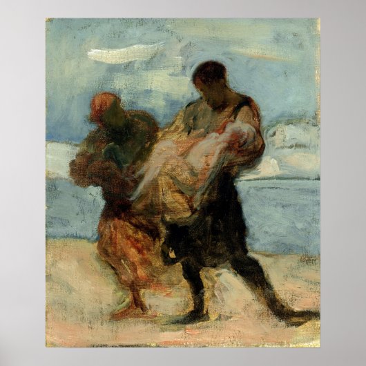 Rettungsbeihilfe, c. 1870 poster (Vorne)