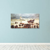 Rettungsboot 1873 leinwanddruck (Insitu (Holzboden))