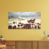 Rettungsboot 1873 leinwanddruck (Insitu (Wohnzimmer))