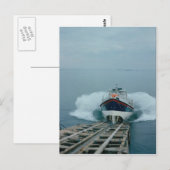 Rettungsboot, England Postkarte (Vorne/Hinten)