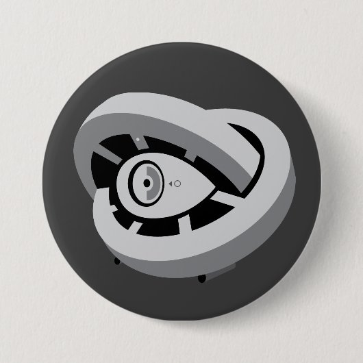 Rettungsboot-Knopf Button (Vorderseite)