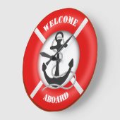 Rettungsboote für Wasserfahrzeuge Große Wanduhr (Winkel)