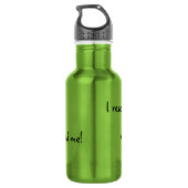 Rettungsboxer Edelstahlflasche (Rückseite)