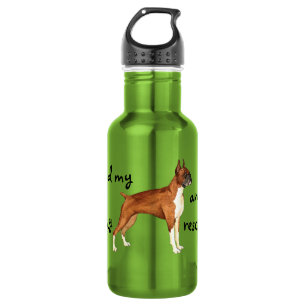 Rettungsboxer Edelstahlflasche