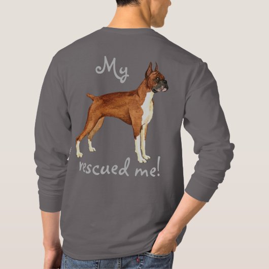 Rettungsboxer T-Shirt (Rückseite)