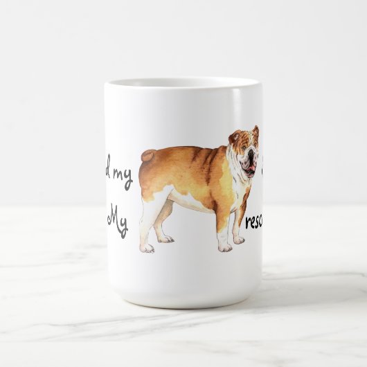Rettungsbulldog Kaffeetasse (Mittel)