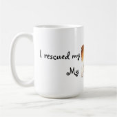 Rettungsbulldog Kaffeetasse (Links)