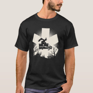 Rettungsdienst Sanitäter Krankenschwester Hallowee T-Shirt