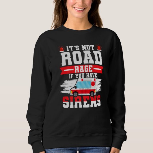 Rettungsfahrer Sweatshirt (Vorderseite)