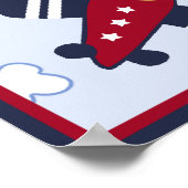 Rettungsfahrzeug #4 Flugzeugplakat/Print Poster (Ecke)